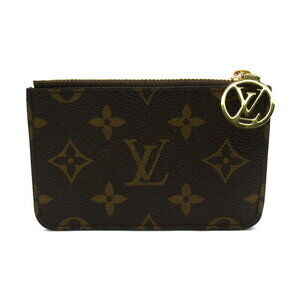 Louis Vuitton Porte Carte Wallet Romy Wallet canvas Monogram brown